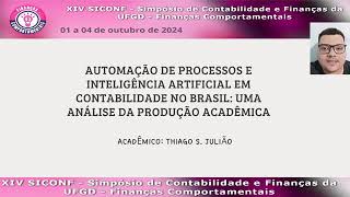 Vídeo Automação de Processos e Inteligência Artificial em Contabilidade no Brasil Uma Análise [upl. by Bee]