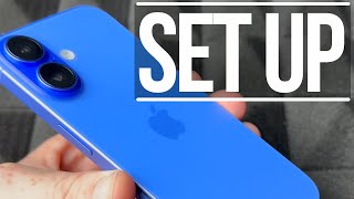 iPhone 16 128gb Set Up Manual Guide [upl. by Mcgrath]