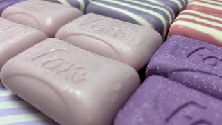 1 Hour ASMR Cutting soap cubes 💕 crushing soap boxes with foam 💙 Clay cracking 💖 [upl. by Annij757]