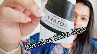 My Morning Skin Care Review Votary cream from Beauty Bay [upl. by Kusin287]