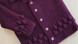 Grapes Border Design in HindiBest Knitting Tutorial of 2018Design212 [upl. by Nali]