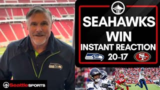 INSTANT REACTION Seahawks WIN 2017 vs 49ers [upl. by Ciri218]