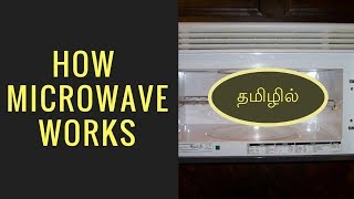 How does a Microwave oven heat food  Tamil Science [upl. by Saqaw]