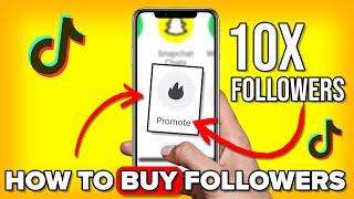 How To Use TikTok’s Promote Feature To Buy REAL Followers WATCH BEFORE DOING [upl. by Oisor185]