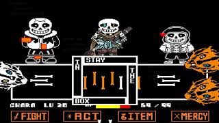 Undertale Ink Sans Full Fight Version 030 [upl. by Gilford]