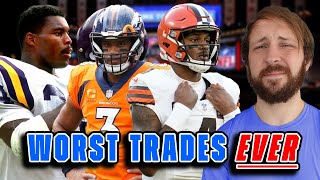 The Worst Trades in NFL History [upl. by Noda689]