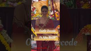 Alia Bhatt Exclusive Branded Saree Price aliabhatt fashiontrends shorts [upl. by Adnilav]