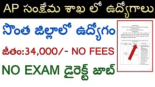 AP Govt Jobs 2024  AP Jobs  AP Latest Jobs  AP Jobs Update  Govt Jobs Telugu  Fresh Jobs Telugu [upl. by Auqinahc]