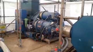 Ingersoll Rand Centac centrifugal air compressors in running condition [upl. by Rodenhouse]