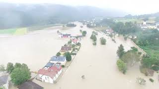 Hochwasser Matzleinsdorf bei Melk am 16 09 2024 [upl. by Nairolf803]