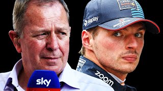 BRUNDLE SLAMS VERSTAPPEN F1 News [upl. by Layney]