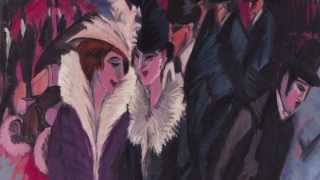 1913  quotStreet Berlinquot by Ernst Ludwig Kirchner [upl. by Besse]