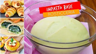 Rosticceria siciliana impasto base ricetta e consigli utili [upl. by Enautna]