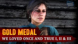 Red Dead Redemption 2  Mission 15  We Loved Once and True I II amp III Gold Medal [upl. by Sparke]