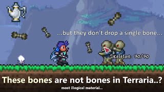 The most illogical ingredient in Terraria ─ a Bone [upl. by Hsekar930]