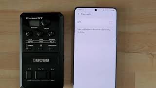 BOSS PocketGT Bluetooth Connection Tutorial for Android [upl. by Ramled]