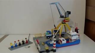 Vintage Lego 6541 Intercoastal Seaport From 1991Review [upl. by Audry]