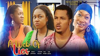 A WEB OF LIES  VAN VICKER MERCY JOHNSON YVONNE NELSON TRENDING NOLLYWOOD ROMANTIC MOVIE [upl. by Aim]