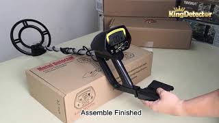 A Video for MD4060 metal detector Assembling Adjusting amp Air Test [upl. by Eannaj]