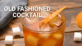 How to make an Old Fashioned Cocktail [upl. by Teplica888]