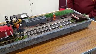 Shirehampton model railway exhibition on the 3224 part 3 [upl. by Lexi]