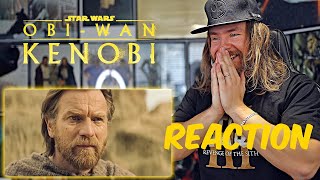 OBIWAN KENOBI TRAILER REACTION [upl. by Irah]