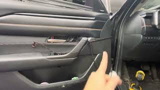 20232024 Mazda CX50 door panel removal [upl. by Alilak]