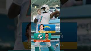 Is the Tua vs Herbert debate OVER nfl nflnews [upl. by Chaing]