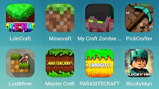 Lokicraft Minecraft My Craft Zombie PickCrafter LokstMiner Master Craft Parasitecraft [upl. by Eiralav]