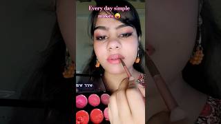 Every day simple makes 🤩shorts makeup makeupartist skincare glam makeuplife likes ytshorts [upl. by Shandee]