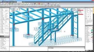 Modellazione di una struttura in acciaio ed utilizzo delle modalità BIM [upl. by Alaet]