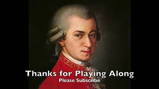 Mozart Violin Concerto No 3  3rd Mov Full Orchestra Accompaniment K 216 [upl. by Enailil]