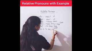 Relative Pronouns with Example [upl. by Kesia]