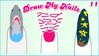 Subscribers Draw My Nails Episode 11 [upl. by Anihpled]