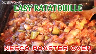 Nesco 4 Qt Roaster Oven  Easy Ratatouille  Summer Vegetable Stew [upl. by Hayse]