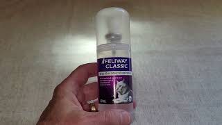 Feliway Classic Review  Calming Pheromone Spray FOR CATS [upl. by Hartmann]