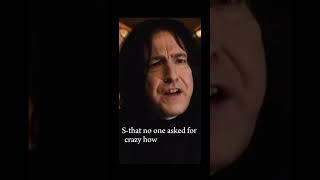 POVSnape is on a bad mood  harrypotter potteredit comedyfilms potterfan comedymovie idkwtph [upl. by Ahsened]