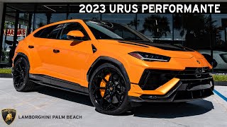 2023 Lamborghini Urus Performante  Arancio Borealis  LPB [upl. by Eiveneg285]