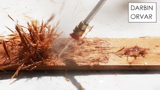 Pressure Washer vs Wood [upl. by Enirrok]