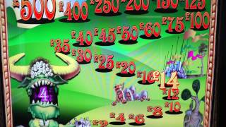 Barcrest Monty Python Holy Grail £500 Jackpot Fruit Machine Monster Bonus [upl. by Yttisahc]