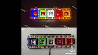 led fog light truck lamps led lighting warning light led light bar [upl. by Parsaye]