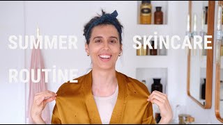 MY SUMMER SKINCARE ROUTINE [upl. by Eisinger]