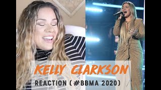 Kelly Clarkson BBMAS 2020 feat Pentatonix quotHigher LovequotWhitney Houston REACTION [upl. by Eliott]