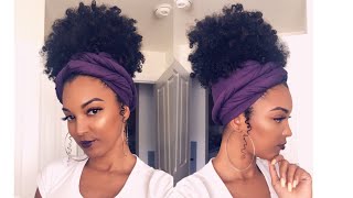 Simple amp Cute Headwrap Tutorial [upl. by Vijar]