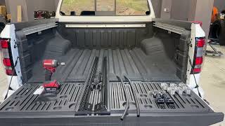 Nissan Frontier Bed Cover Installation 20222024 TonnoFlip Tonneau Covers nissanfrontier [upl. by Haik]