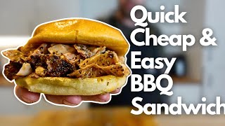 Chicken Thigh BBQ Sandwich [upl. by Ytissahc]