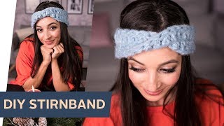 DIY Stirnband häkeln mit Twist  refashion  OTTO [upl. by Kane]