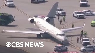 2 Delta planes collide on Atlanta airport tarmac FAA says [upl. by Hgielek]