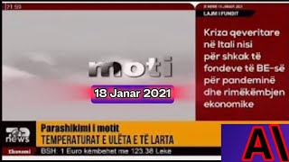 Top news moti  18 Janar 2021 [upl. by Nawrocki]