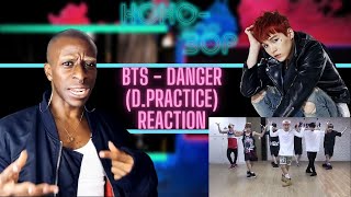 EXBALLET DANCER REACTS to BTS  DANGER Dance Practice [upl. by Penni]